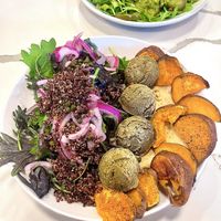 Falafel bowl   at Tribal All Day Cafe in Dallas