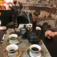 Coffee ceremony  at Abyssinia in Leeds