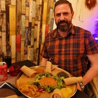 Beautifully presented and delicious food at Abyssinia in Leeds