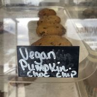 Vegan pastries when available  at DJ's Pizza and Bakeshop in Ocean View