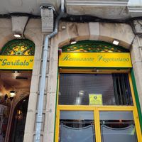 Outside at Garibolo in Bilbao