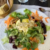 House salad at Garibolo in Bilbao