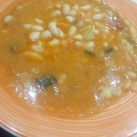 Potaje (white bean stew) at Garibolo in Bilbao