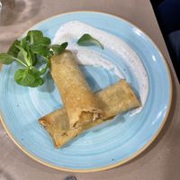 Rollitos caseros  at Garibolo in Bilbao