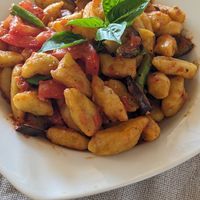 Squash Gnocchi (360PHP | 6.4$) at Luca Loko in San Juan Siquijor