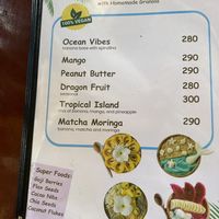 Menu may  at Luca Loko in San Juan Siquijor