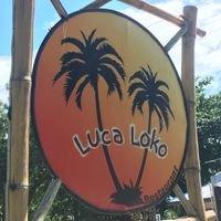 Sign at the road at Luca Loko in San Juan Siquijor