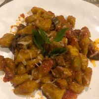 Squash gnocchi  at Luca Loko in San Juan Siquijor