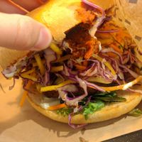 cheeseburger at Swing Kitchen - Währinger Straße in Vienna