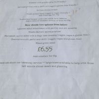 Outside at Red Onion Cafe in Ruislip