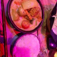 Golden curry with tofu and jasmine rice at Mango Thai - Portswood in Southampton