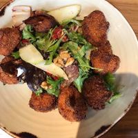 Cauli-wing salad.  Amazing! at Le Bus in Philadelphia