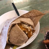 Falafel wrap was gorgeous ♥️ at Humpit in York