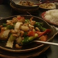 Gai Med Ma Muang (veganised) at Goodtime in Berlin