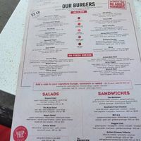 Menú submitted by Christopher, Naples Ambassador  at The Counter in Naples