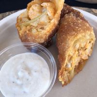Buffalo cauliflower roll! at Root to Rise Kitchen in Minneapolis