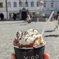 Icecream at Vigo Ice Cream in Ljubljana