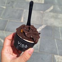 Chocolate Orange at Vigo Ice Cream in Ljubljana