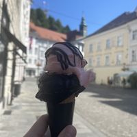  at Vigo Ice Cream in Ljubljana