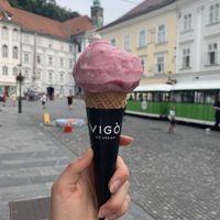 So delicious  at Vigo Ice Cream in Ljubljana