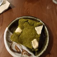 Vegan matcha blondie 🍵👌 at Ippuku Tea House in York