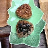 onigiri  at Ippuku Tea House in York