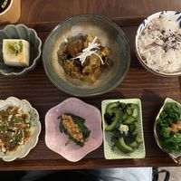 Veganuary set menu, second course.  at Ippuku Tea House in York