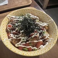 Teriyaki tofu  at Ippuku Tea House in York