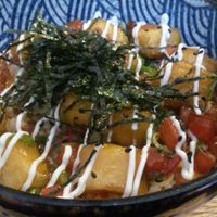 Teriyaki tofu at Ippuku Tea House in York