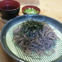 Zaru soba at Ippuku Tea House in York