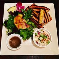 Vegan grilled cheese! at The Tilted Tiki in Stillwater