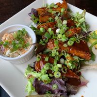 Tofu Wings at The Tilted Tiki in Stillwater