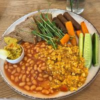 Vegan English Breakfast   at Bhajan Cafe in Krakow