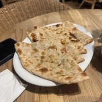 Aloo paratha  at Bhajan Cafe in Krakow