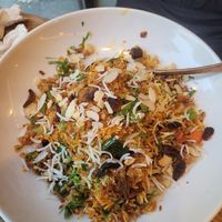 Tofu biryani at Bhajan Cafe in Krakow