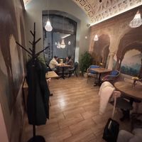 Back room   at Bhajan Cafe in Krakow