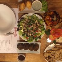 Mmmmm....yummy! at Bhajan Cafe in Krakow