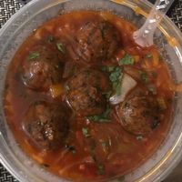 Vegan chilli kofta at Bhajan Cafe in Krakow