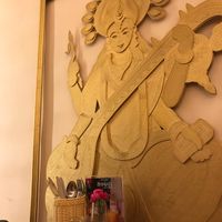 Decor at Bhajan Cafe in Krakow