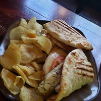 Chicken panini at NU Kitchen in Worcester
