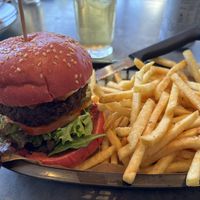 BEST BURGER EVERRRRRRRR!!!!  at Land & Sea Brewery in Noosaville