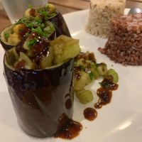 Eggplant dish  at Live Life  in Cebu