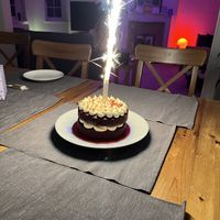 Vegan red velvet cake  at Lola's Cupcakes - Victoria Place in London