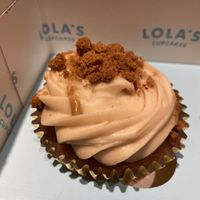 Caramel Biscuit cupcake (classic size)  at Lola's Cupcakes - Victoria Place in London