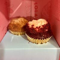 Mini cupcakes  at Lola's Cupcakes - Victoria Place in London