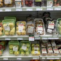 Fruit for sale at Biologiko Xorio in Athens