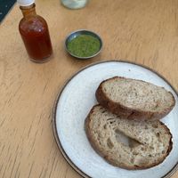 Complementary bread  at De La Llama in Quito