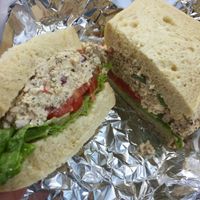 Vegan Chicken Salad on Sour Dough at Common Market - Plaza Midwood in Charlotte