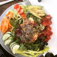 RAW salad at Toni's in Castelldefels