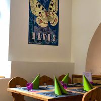 Atmosphere at Yama Restaurant Alte Post in Davos